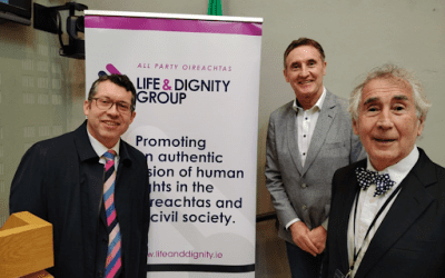 Oireachtas Life and Dignity Group hosts event on Whole Person Care with Professor Tom Hutchinson