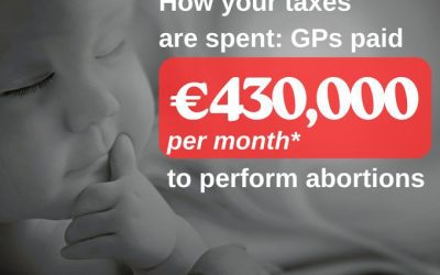 New data shows an average total of €430,000 is paid to abortion doctors per month