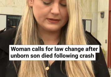 Mother calls for legal recognition of unborn son killed in crash
