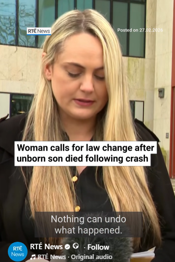 Mother calls for legal recognition of unborn son killed in crash